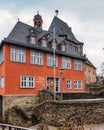 Colorful Old Town Hall of Idstein, Hesse, Germany Royalty Free Stock Photo