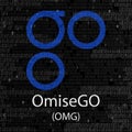 Omisego cryptocurrency background