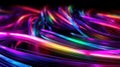 colorful Optical Fiber cable concept for communication technology and connecting element. AI Generated Royalty Free Stock Photo