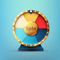 6 Slots spin wheel game