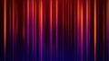 Colorful Orange Neon Glowing Vertical Lines Against Red Blue Background Royalty Free Stock Photo