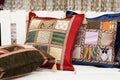 Colorful oriental arabic pillows