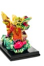 Colorful Oriental Dragon Ornament Royalty Free Stock Photo