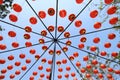 Colorful oriental lantern