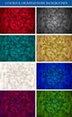 Colorful origami paper set Royalty Free Stock Photo