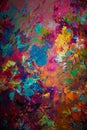 Colorful original abstract oil painting, background Royalty Free Stock Photo