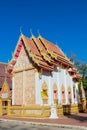 Buddhist temple pagoda in Thailand Royalty Free Stock Photo