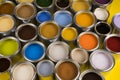 Colorful paint can, Creativity concept Royalty Free Stock Photo