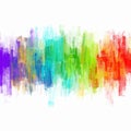 Colorful paint splashes Royalty Free Stock Photo