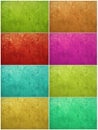 Colorful paint washed plaster background