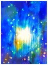 colorful painting design nice abstract space Royalty Free Stock Photo