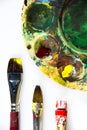 Colorful painting tools