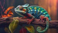 Colorful Panther Chameleon