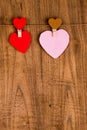 Colorful paper heart Royalty Free Stock Photo