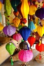 Colorful paper lanterns