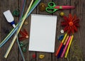 Colorful paper quilling