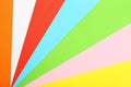 Colorful paper sheets Royalty Free Stock Photo