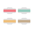 COLORFUL PAPER TAGS LABELS