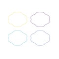 COLORFUL PAPER TAGS LABELS