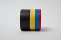 Colorful paper tapes Royalty Free Stock Photo