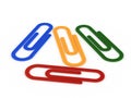 Colorful paperclips