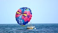 Colorful parachute Royalty Free Stock Photo