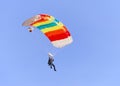 Colorful parachute Royalty Free Stock Photo