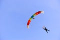 Colorful parachute Royalty Free Stock Photo