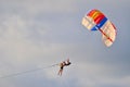 Colorful parachute