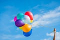 Colorful party balloon