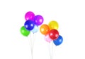 Colorful party balloons Royalty Free Stock Photo