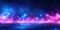 Colorful Party Lights Glittering Display with a Blurred Background and Glowing Illumination Effects Royalty Free Stock Photo