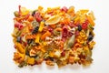 Colorful pasta mix Royalty Free Stock Photo