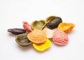 Colorful pasta Royalty Free Stock Photo