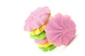 Colorful Pastel Butter Sugar Cookies