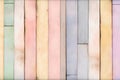 colorful pastel wood planks texture or background Royalty Free Stock Photo