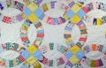 Colorful patchwork quilt Royalty Free Stock Photo