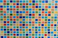 Colorful pattern background with tiny squares Royalty Free Stock Photo