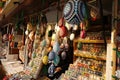 Colorful Pattern Easter eggs on the Street Market