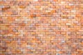 Colorful patterned brick wall. Royalty Free Stock Photo