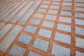Colorful patterned terrazzo floor. Royalty Free Stock Photo