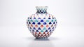 Colorful Patterned Vase Inspired By Valentine Penrose And Chris Labrooy