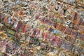 Colorful patterns and textures of stone. Royalty Free Stock Photo