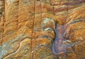 Colorful patterns and textures of stone. Royalty Free Stock Photo