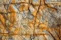 Colorful patterns and textures of stone. Royalty Free Stock Photo