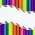 Colorful pencil crayons, Back to School concept