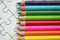 Colorful pencils Royalty Free Stock Photo