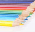Colorful pencils. Back to school concept. Royalty Free Stock Photo