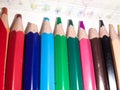 colorful of pencils