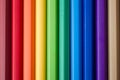 Colorful pencils set as texture and background Royalty Free Stock Photo